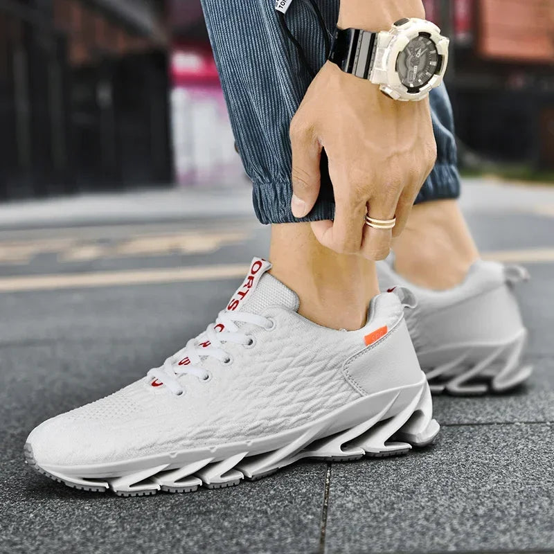 Zapatillas de running para hombre, cómodas, transpirables, antideslizantes, deportivas e informales para caminar
