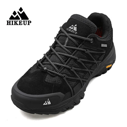 HIKEUP Scarpe outdoor da uomo per escursionismo, sport e tempo libero, scarponcini da trekking in montagna e campeggio, sneaker antiscivolo e resistenti all’usura