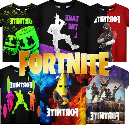 T-shirt 3D Red Jade Fortnite Anime Battle Royale per uomo, donna e bambini - T-shirt Pelly, regalo di compleanno per ragazze e ragazzi