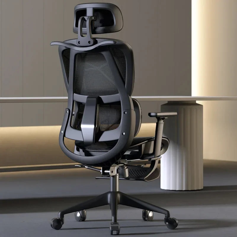 Ergonomic Recliner Chairs Gaming Computer Office Chair Free Delivery Wheels Foot Rest Comfortable Silla De Oficina Furniture