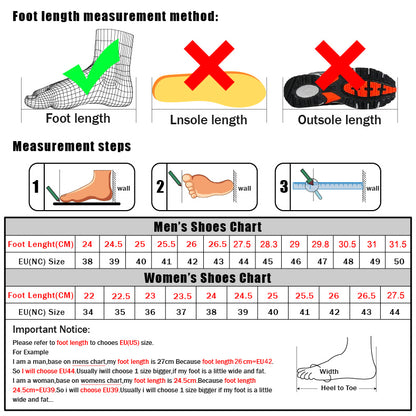 Breathable Men's Running Shoes Fashion Platform Men Casual Shoes Lightweight Women Vulcanized Shoes Flexible Anti-slip Sneakers