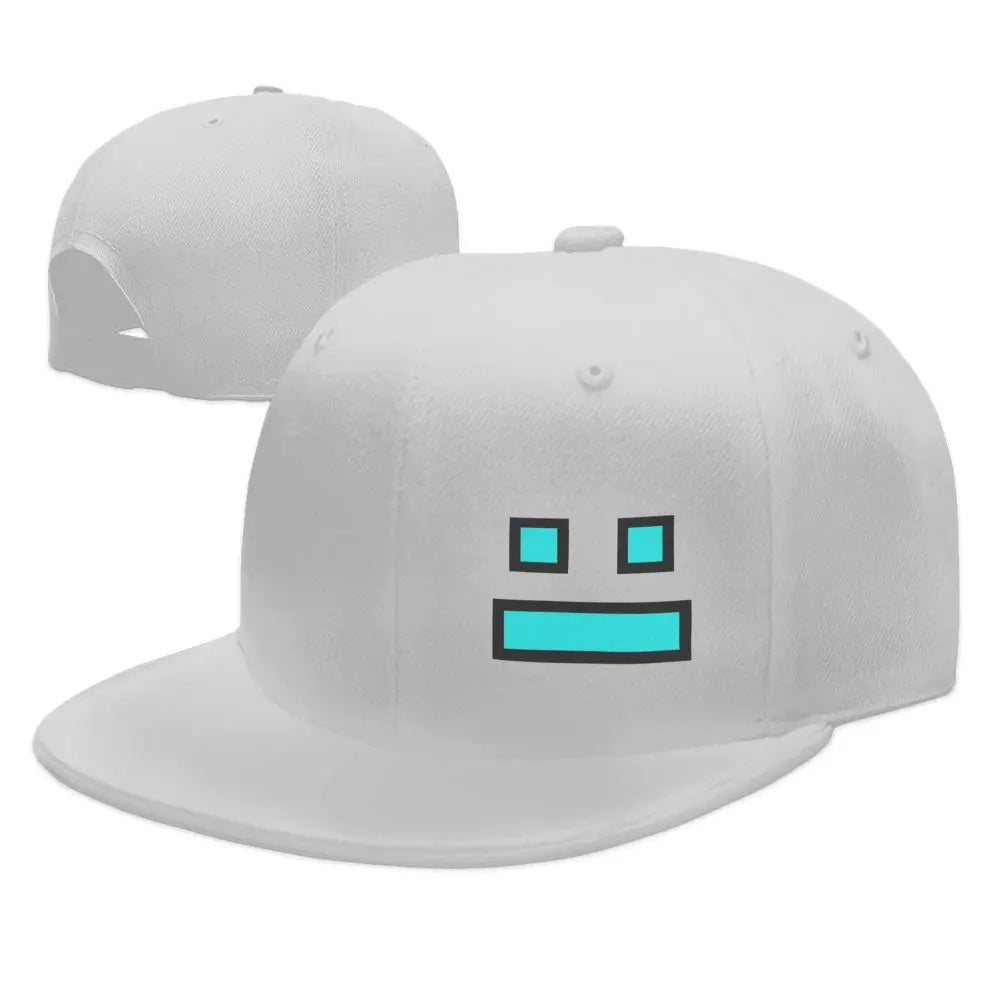 Bonés de basebol «Geometry Dash» para videojogos, bonés snapback para homem e mulher, bonés ajustáveis, bonés de basebol hip-hop, casquette