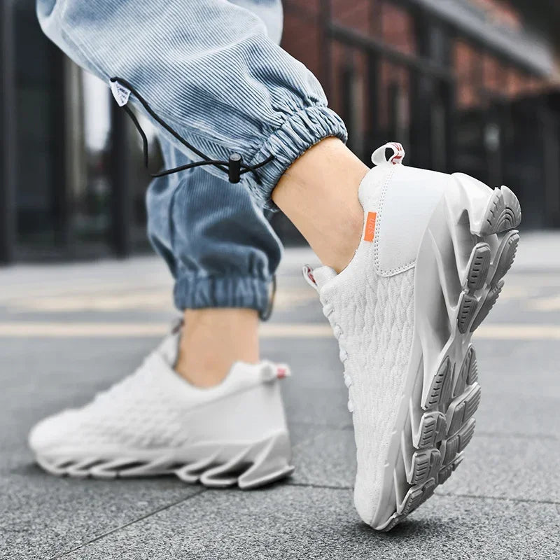 Zapatillas de running para hombre, cómodas, transpirables, antideslizantes, deportivas e informales para caminar