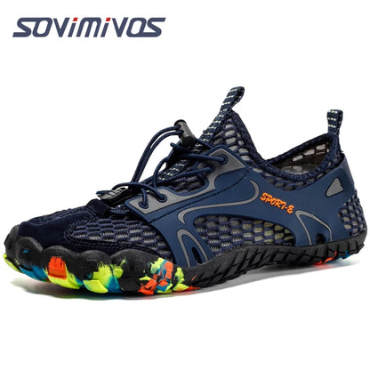 Water Shoes for Men Barefoot Beach Shoes Breathable Sport Shoes Quick Dry River Whtie Sea Aqua Sneakers Soft Beach Sneakers