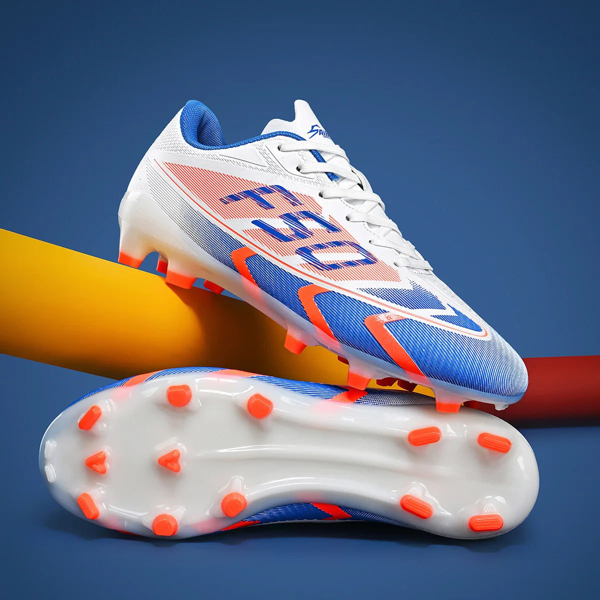 Nouvelles Chaussures de Football de Qualité pour Hommes Antidérapantes, Crampons de Football Ultralégers TF/FG pour Garçons