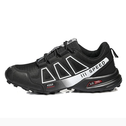 Zapatillas de senderismo para hombre, de exterior, con suela de goma antideslizante, tácticas de entrenamiento, ligeras y cómodas para senderismo, viajes y deporte