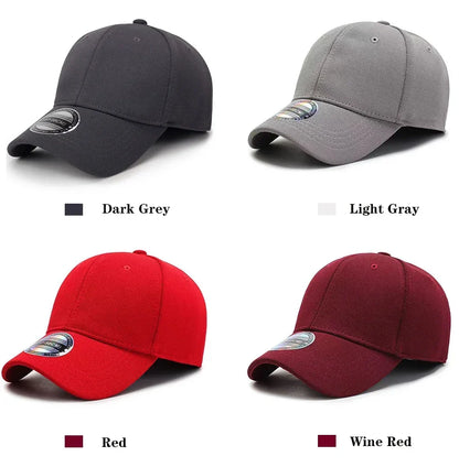 2025 High Quality Baseball Cap Men Snapback Hats Caps Men Fitted Closed Full Cap Women Gorras Bone Male Trucker Hat Casquette