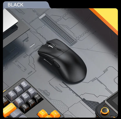 Attack Shark R1 lahka brezžična gaming miška Bluetooth 2.4G PAW3311 18000DPI ergonomska miška z makri