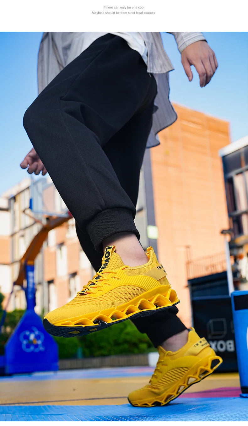 Hommes chaussures baskets mâle tenis chaussures de luxe hommes entraîneur décontracté course respirant mode mocassins chaussures de course pour hommes