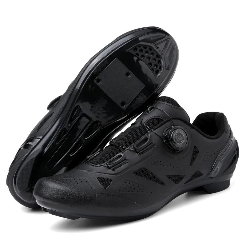 2026 New Men's Non - Slip Breathable Lock - Type Mountain Bike Cycling Shoes Durable Adjustable Outdoor Sports Footwear