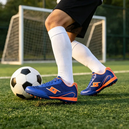 Chaussures de football de luxe 2026, chaussures de football pour homme pour terrain en gazon extérieur, baskets de football antidérapantes, chaussures de football de qualité supérieure pour l'extérieur