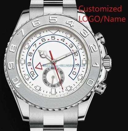 A989 Store Customized Watch Men's  44mm  Automatic Mechanical Male Brand Clock Top Watches