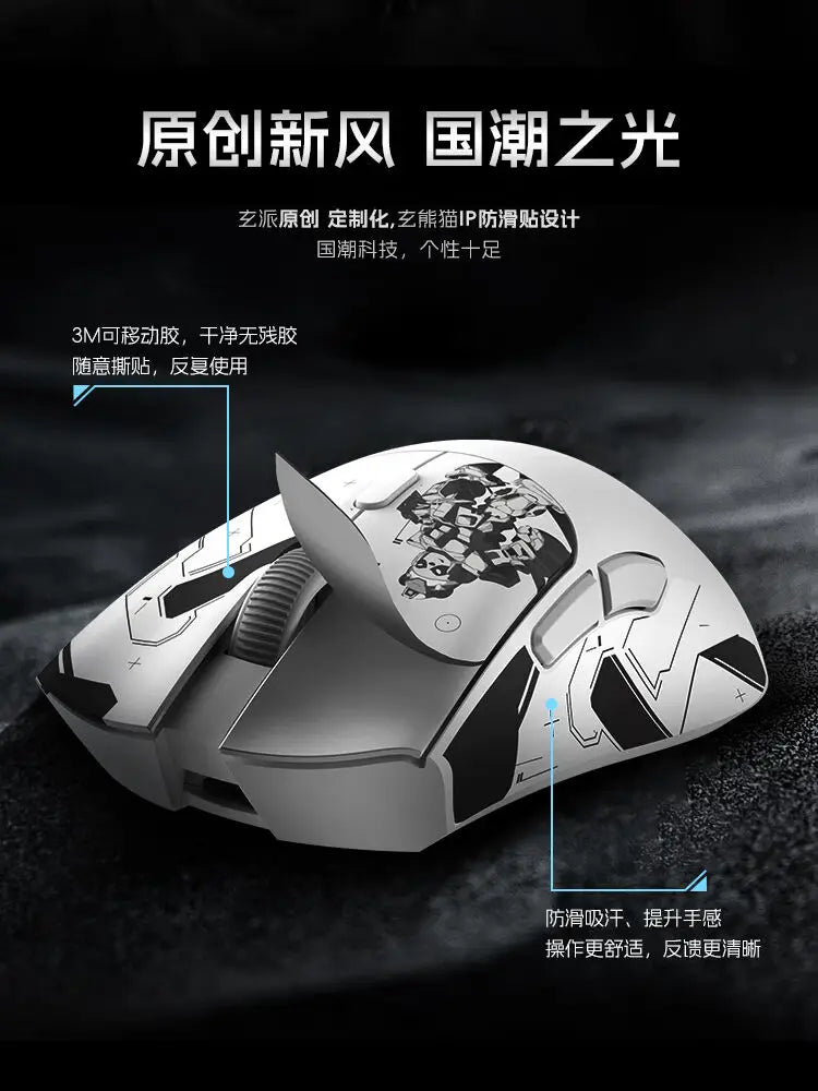 Metaphyuni Metapanda P1 Wireless Mouse P1 Pro Max Paw3395L Ow Latency Lightweight E-Sports Gaming Mouse Ergonomics Pc Gamer Gift