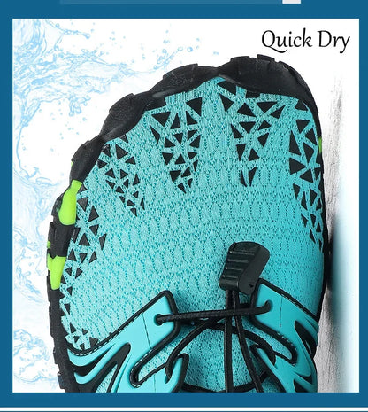 Unisex Water Shoes Quick-Dry Aqua Shoes Drainage Wading Shoes Beach Sports Swim Sandals Yoga Barefoot Diving Surfing Sneakers