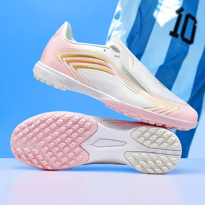 Nouvelles chaussures de football pour hommes TF/FG, chaussures de soccer professionnelles de haute qualité, chaussures de futsal unisexes, crampons ultralégers, baskets, Chuteira Campo