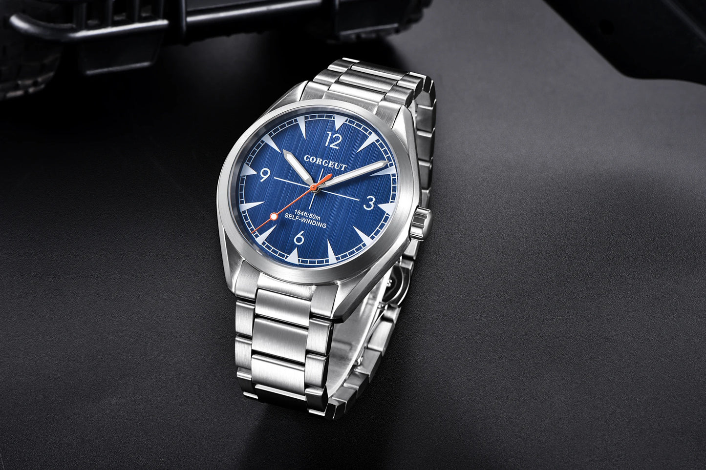 CORGEUT 41mm Luxury NH35 Movement Watch for Men Sapphire Glass Sport Clock Automatic Men's Watch Mechanical Watches