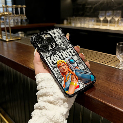 Battle Royales Fortnites Plating Phone Case For IPhone 17 17e 16e 16 15 14 13 12 11 Pro Max X XR XSMax 7 8 Mini Air Plus Airabag