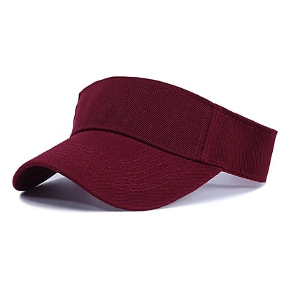 1pc Structured Brim Quick-Dry Sun Visor Hat for Women,Lightweight Sun Protection Sports Visor for Running Golf Tennis Pickleball