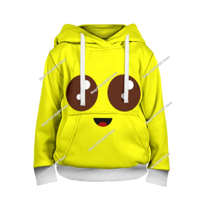 2025 3D New Children's Anime Fortnite Printed Sweater Series Pullover Generation Tide Brand Hoodie Gift