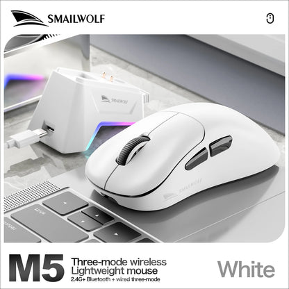 K-Snake X11 Bluetooth wireless mouse three-mode e-sports PAW3311 laptop desktop office game RGB magnetic charging