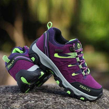 Bottes de randonnée pro-montagne pour sports de plein air, chaussures de trekking pour hommes et femmes, chaussures de marche résistantes à l'usure, chaussures d'escalade d'été