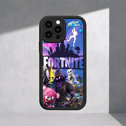 F-Fortnite Game Phone Case for iPhone 17e 17 16e 16 15 14 13 12 11 Air Pro Max Mini XR XS X 7 8 6 6s Plus Soft TPU Back Cover
