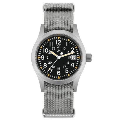 Militado ML05 38mm Quartz Watch Miyota 2035/Ronda 515 Movement Watches Domed Sapphire Crystal Luminous 100m Waterproof Watches