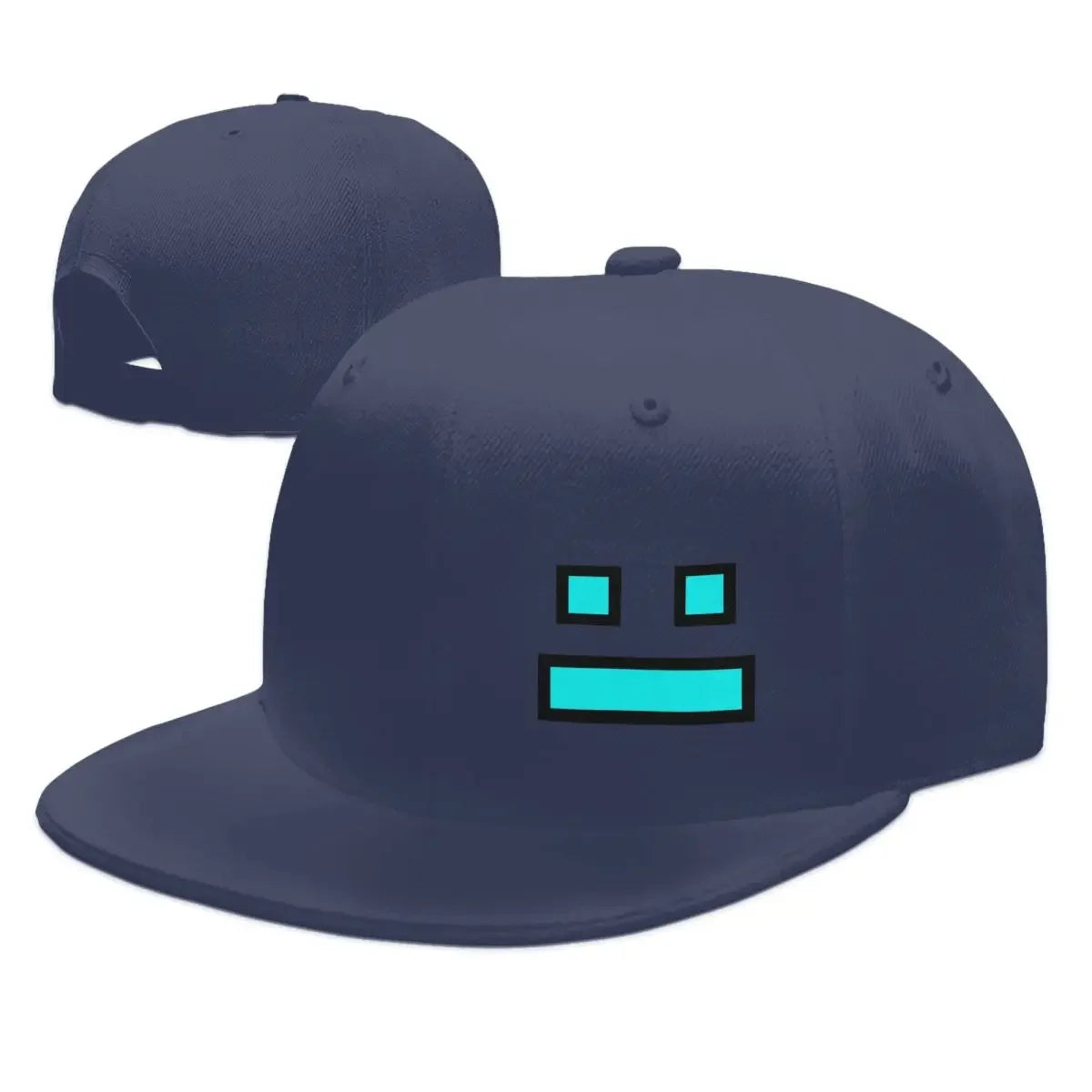 Bonés de basebol «Geometry Dash» para videojogos, bonés snapback para homem e mulher, bonés ajustáveis, bonés de basebol hip-hop, casquette