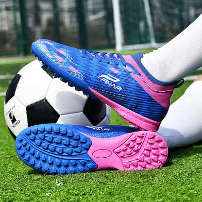 Nuove scarpe da calcio da uomo di alta qualità, tacchetti da partita per indoor, scarpe da calcio outdoor best seller per erba, futsal alte antiscivolo