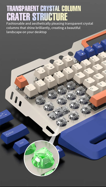 Russian Gaming Keyboard With Russian Layout Spanish Arabic Korean Keyboard Mouse Gamer 104 Keys 100% Layout Wired RGB Light K90