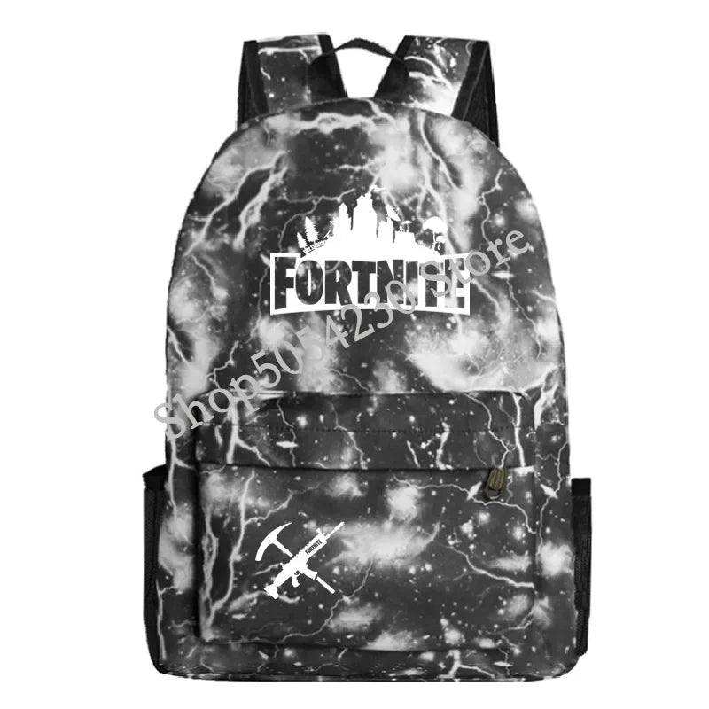 Fortnite Children's Backpack Large Capacity Bolsa Escolar High Quality Waterproof Men Women Victory Game Stationary Kid Rucksack