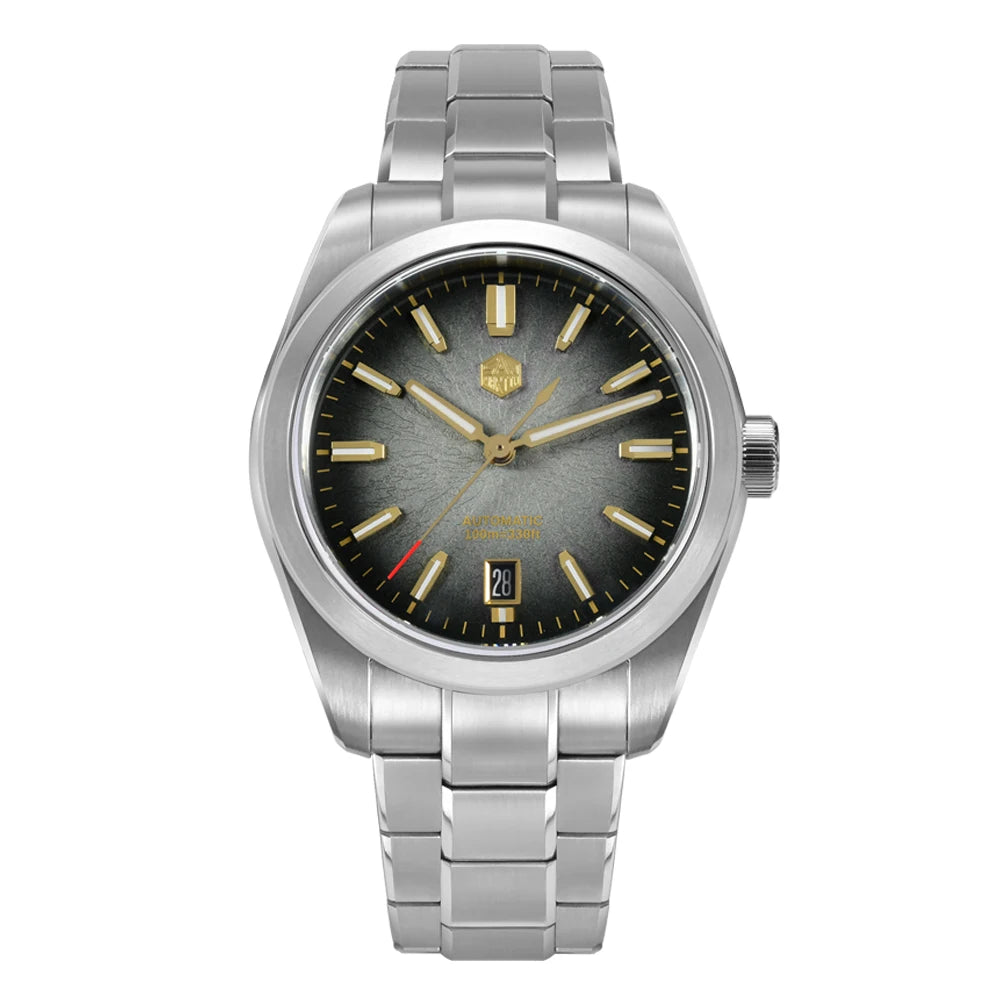 San Martin 36/39/42mm SN0144 JianZhan Dial Gada Watch Miyota 9015 Original Design Men Luxury Dress Automatic Mechanical Watches