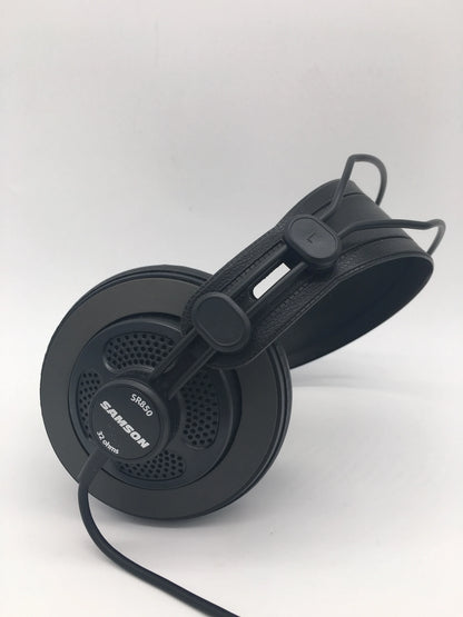 Original Samson SR850 Monitoring Headset Velour Earcup Semi-Open Monitor Headphone For Studio Recording Karaoke Game