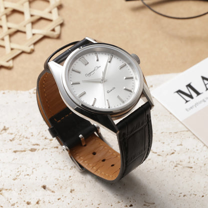 【Escapement time】Quartz Watch 40mm Case VH31  Heat Treatment Hand