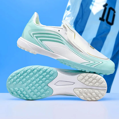Nouvelles chaussures de football pour hommes TF/FG, chaussures de soccer professionnelles de haute qualité, chaussures de futsal unisexes, crampons ultralégers, baskets, Chuteira Campo