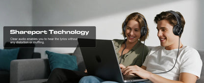 Studio Headphones DJ Headphones Professional 40kHz Hi-Res Stereo 3.5mm/6.35mm Audio Jack Wired Recording Headphone Audio Monitor
