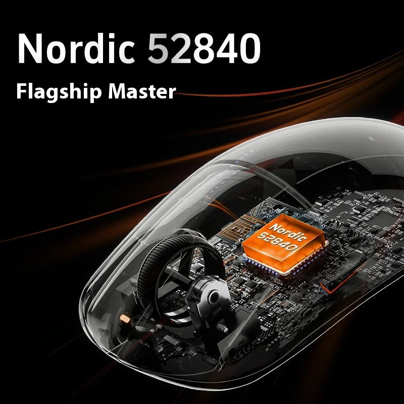 ATK  A9 Plus Gaming Mouse Wireless A9/A9 SE/A9 Pro Tri Mode 8K Gaming Mouse Lightweight A9 Ultimate E-sports PC Gift Customized