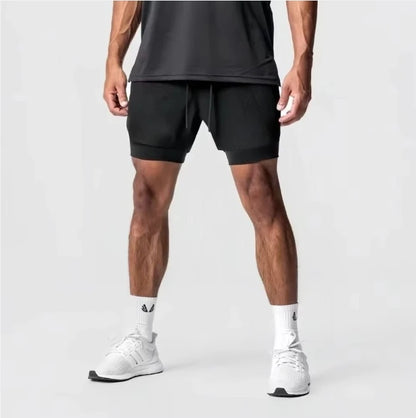 Dragon Ball Anime GOKU Peripheral Printed Double Layer Shorts 2026 Latest Spring and Summer Sports Men's Loose Breathable Pants