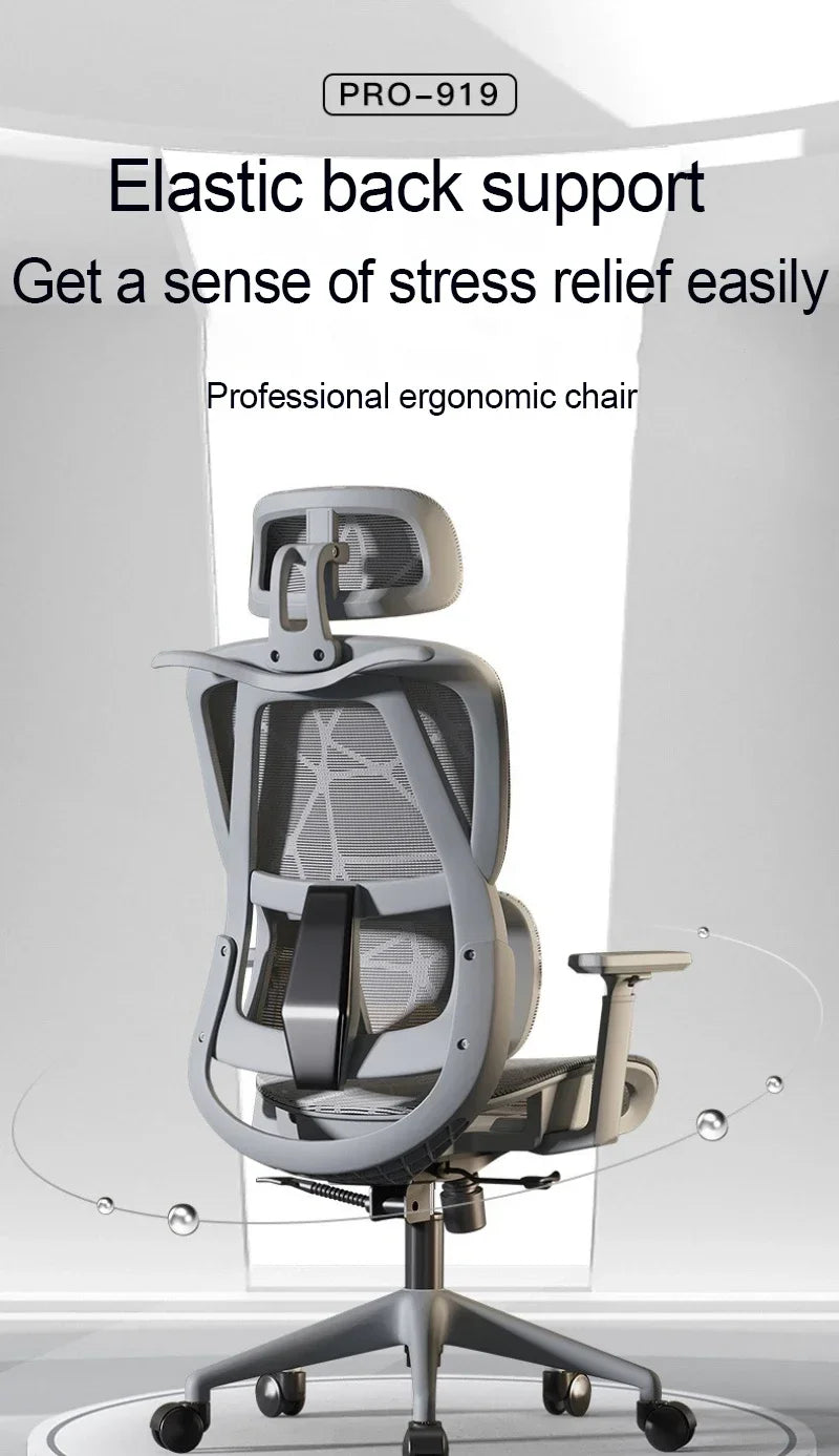 Gaming Chair  Adjustable Relax Ergonomic Office ChairStudy Long Sitting  Cadeira  Silla Gamer Office Supplies Daily Necessities