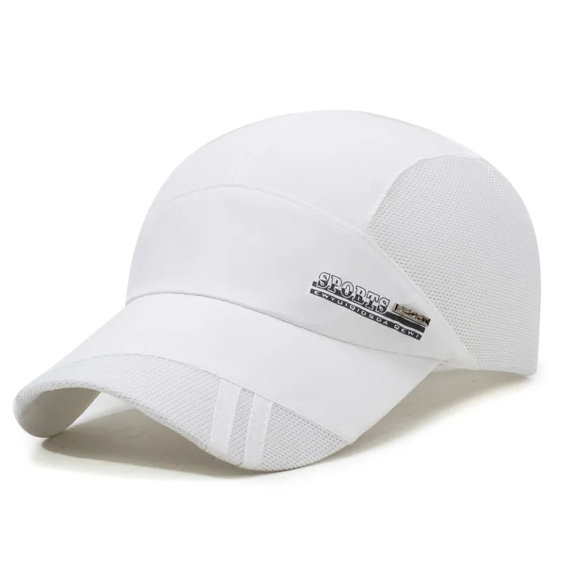 Unisex-Outdoor-Sport-Mesh-Kappe mit Schnell-Trocken-Funktion – Baseballkappe zum Sonnenschutz im Sommer