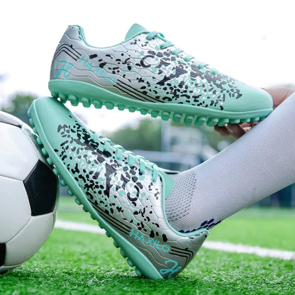 Nouvelles chaussures de football pour hommes, idéales pour les matchs sur gazon, l'entraînement et le soccer, crampons antidérapants, pour intérieur et extérieur, baskets de futsal de haute qualité, meilleures ventes.