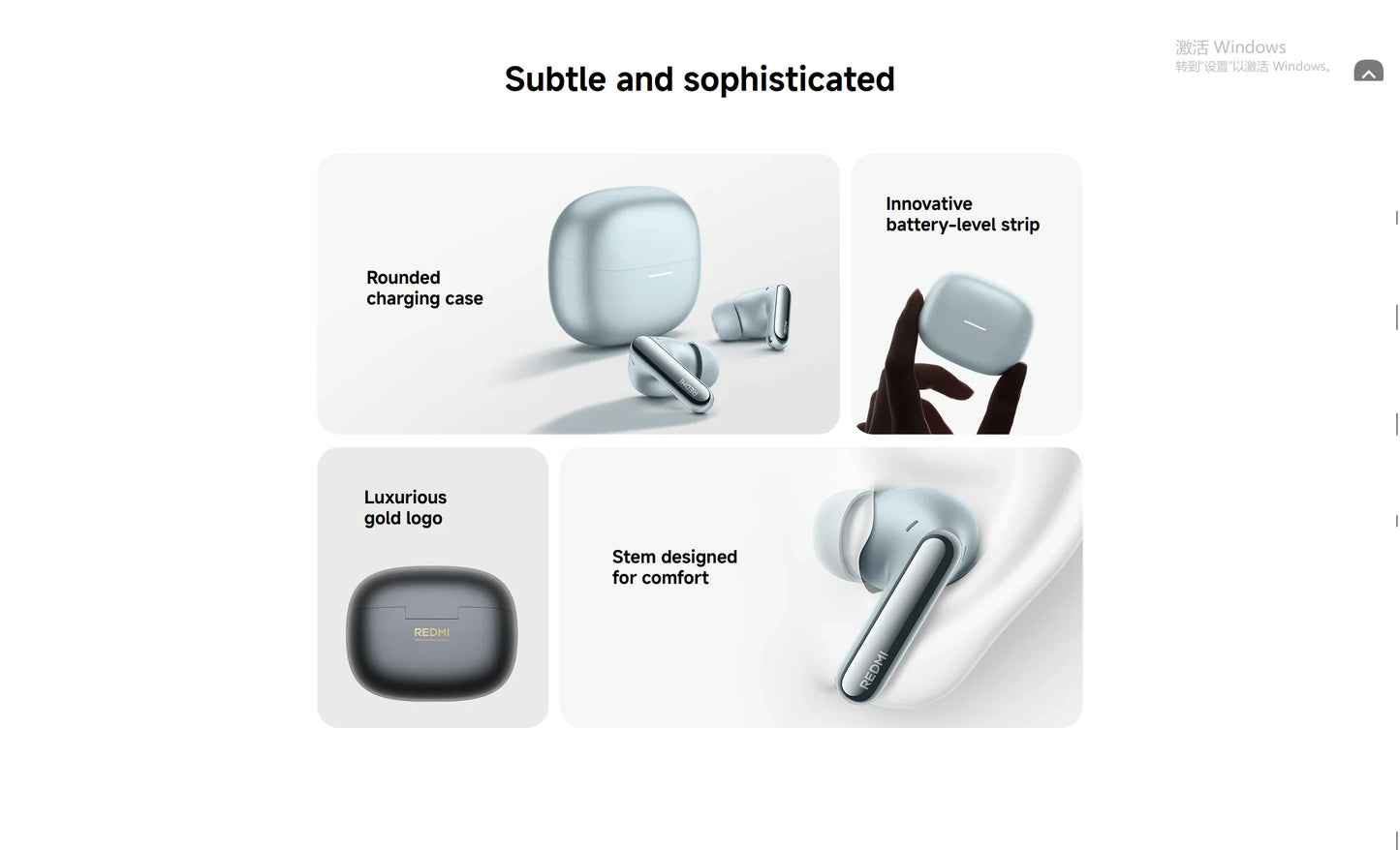 Xiaomi Redmi Buds 8 Pro TWS Earphones 3MIC AI 55dB Active Noise Cancellation Bluetooth 5.4 35 Hours Battery Mi Earbuds Headset