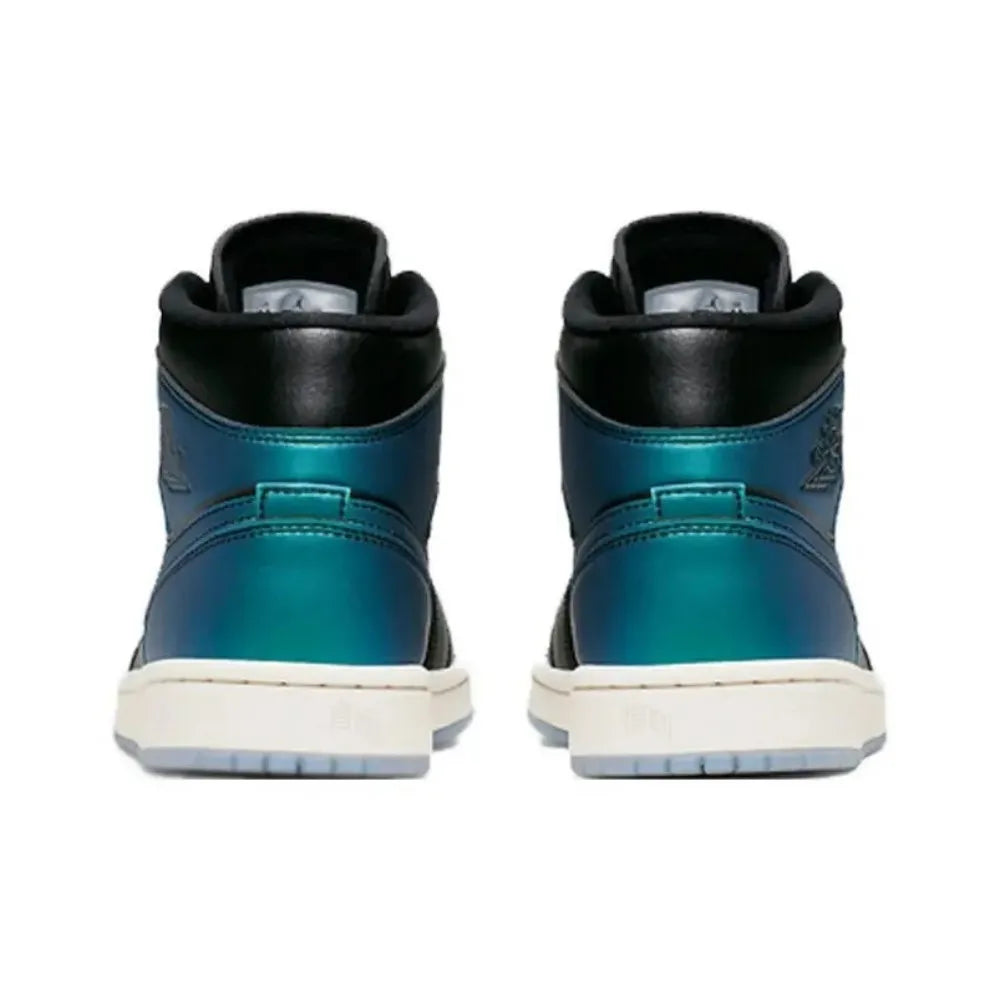 Nike Air Jordan 1 Mid Unisex Basketball Shoes Classic Design, Slip-resistant and Durable, Exceptional Performance BQ6472-009
