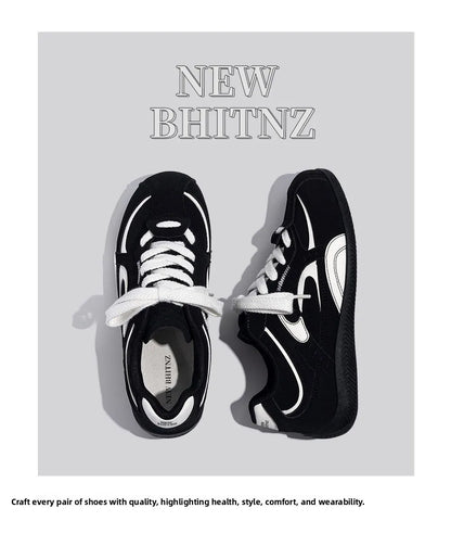 Men's Lightweight Comfortable Soft Bottom Casual Versatile Deqin Shoes Breathable Anti-slip Wear-resistant Flat Heel Sports S...