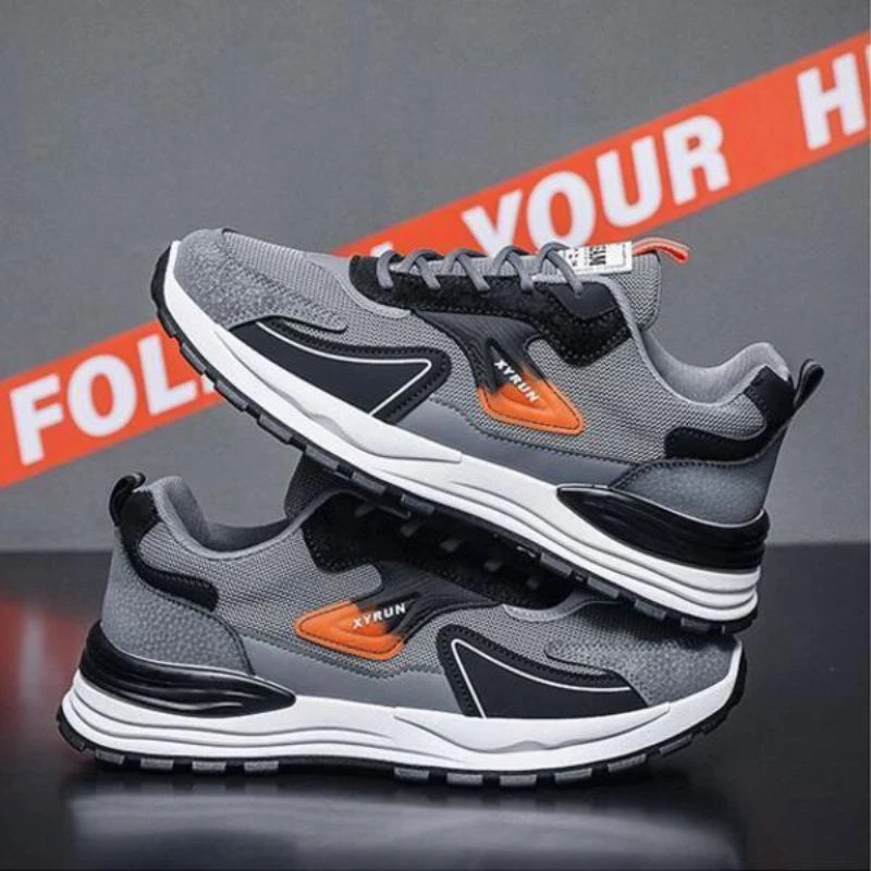 Chaussures de sport polyvalentes en maille pour hommes, baskets respirantes de marque, chaussures de course antidérapantes, chaussures de sport à plateforme, Tenis Masculino