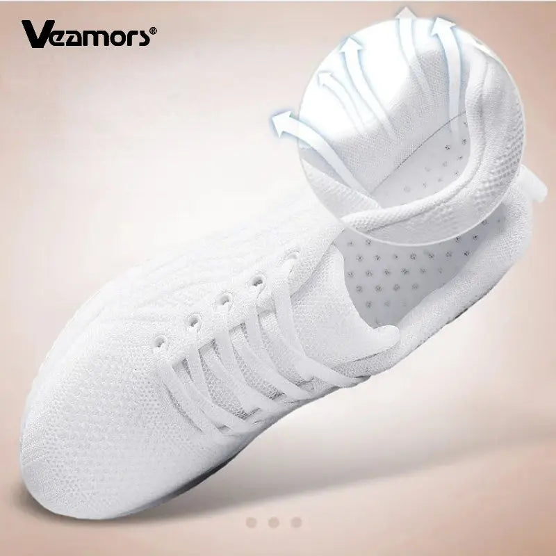Women Running Shoes Breathable Casual Sneakers Lightweight Gym Outdoor Sport Comfortable
