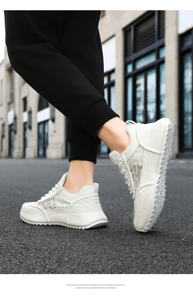 Protección de marca 2026 nuevas zapatillas casuales versátiles de moda deportiva para hombre, ligeras, antideslizantes, transpirables y resistentes al desgaste