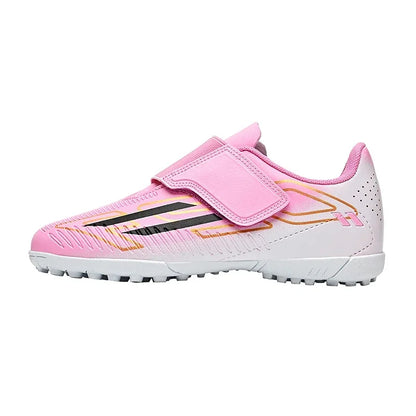 Chaussures de football professionnelles pour hommes, sans lacets, antidérapantes, pour jeunes, crampons FG/TF, entraînement sur terrain, crampons rapides pour le football.