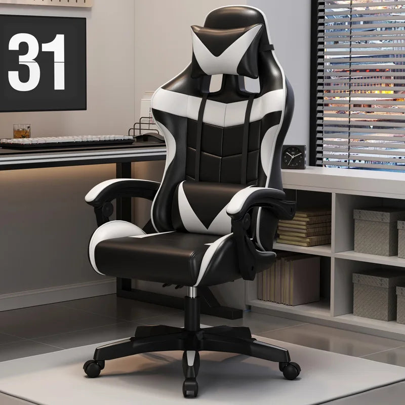 Comfortable Modern Office Chair Ergonomic Rotatable Nordic Breathability Gaming Chair Elastic Durable Cadeira Gamer Furniture