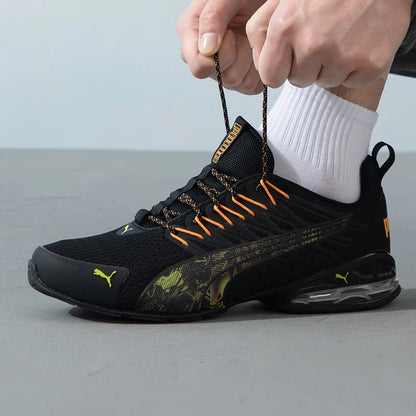 Chaussures Puma pour hommes et femmes, chaussures de course sur route originales, légères, respirantes, pour entraînement physique, avec amorti, chaussures de tennis d'extérieur, chaussures de sport 379602-01-3